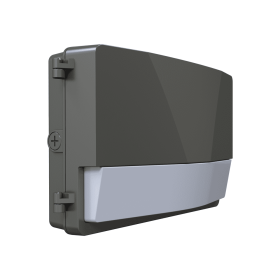 ZION | LED Semi Cut-off Wall Pack | Adjustable Watt 120W/100W/80W | 14400 Lumens | Adjustable CCT 3000K/4000K/5000K | 120V-277V | Built In Photocell |
