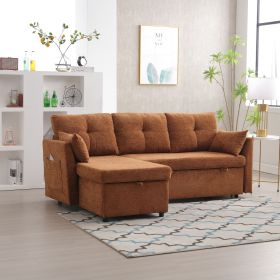 UNITED WE WIN-Furniture, modular L-shaped sofa, modular long sofa with reversible chaise lounge, Sofa bed, Sleeper sofa