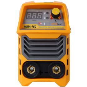 110/220V MMA Welder, 160A Stick ARC Welding Machine IGBT Inverter Digital Display LCD Hot Start Welder with Electrode Holder, Work Clamp, Input Power