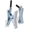 Quick Locking Chock,Axel-Chock Wheel-Stabilizer for RV, Trailer, Camper - Universal Quick-Lock Tire-Stop for Dual Axle Vehicles - Fits up to 6 Inches