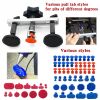Super PDR 96-piece paint-free dent Repair Kit, automotive Dent removal tool, PDR tool, with Dent lifter kit, bridge lifter, for body dents, kit includ