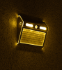 Outdoor solar body body induction lighting wall lamp body induction + intelligent light control