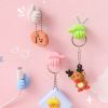 10 Pack Thumb Shape Key Hooks Multifunctional Clip Holder Small Hand Wall Hooks Cute Car Adhesive Hooks Personalized Creative Non-marking Silicone Hoo