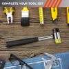 Double Faced Small Rubber Mallet Hammer Tool 25mm Non Marring Hammer Tapping Block for Ring Stretcher Finger Ring Size Mallet Rubber Small Hammer for