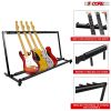 5 Core Guitar Rack Stand 9 Multi Guitars Holder Storage Stands for Acoustic Electric and Bass Soporte Para Guitarra- GRack 9N1