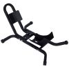Motorcycle Front Tire Chock, 1200 lbs Heavy Duty Wheel Stand, Black Motorbike Front Chock for 17"-21" Wheels, High-Grade Steel Trailer Stand