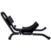 Motorcycle Front Tire Chock, 1200 lbs Heavy Duty Wheel Stand, Black Motorbike Front Chock for 17"-21" Wheels, High-Grade Steel Trailer Stand