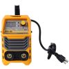 110/220V MMA Welder, 160A Stick ARC Welding Machine IGBT Inverter Digital Display LCD Hot Start Welder with Electrode Holder, Work Clamp, Input Power