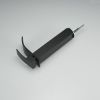 Waterfall Single Hole Single Handle Bathroom Vessel Sink Faucet With Pop-up Drain Assembly in Matte Black