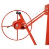 Drywall Panel hoist Drywall Lift Rolling Panel Hoist Jack Lifter 16ft Red Color