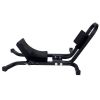 Motorcycle Front Tire Chock, 1200 lbs Heavy Duty Wheel Stand, Black Motorbike Front Chock for 17"-21" Wheels, High-Grade Steel Trailer Stand