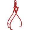 28in 3 Claw Log Grapple for Logging Tongs, Eagle Claws Design Log Lifting Tongs Log Grabs, Timber Lifting Tongs for Truck, ATV, Tractor and Skidder