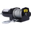 2000lb 12V ATV/UTV Electric Winch, Off-Road Waterproof Steel Cable Winch for ATV UTV Towing Trailer Winch
