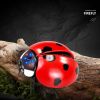 Infrared Remote Control Ladybug Toy; Halloween Tricky Pranks Props Gifts For Kids