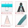Porch Swing Frame, Heavy Duty A-Frame Swing Set, Swing Stand Frame for Yoga Hammock Saucer Baby Porch Swing, Swing Sets for Backyard Outdoor Indoor, C