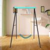 Porch Swing Frame, Heavy Duty A-Frame Swing Set, Swing Stand Frame for Yoga Hammock Saucer Baby Porch Swing, Swing Sets for Backyard Outdoor Indoor, C