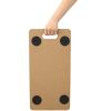 Furniture Moving Dolly, Heavy Duty Wood Rolling Mover with Wheels for Piano Couch Fridge Heavy Items, Securely Holds 500 Lbs (2pcs 22.8" x11.2" Platfo