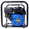 Semi Trash Pump 3 inch, 209cc 7HP 4 stroke OHV ENGINE, Gas Powered Full Trash Water Pump with Handle and Wheels, 50 ft Discharge Hose, 12 ft Suction H