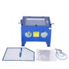 Bench Top Portable Sand Blaster Cabinet Kit 25gallon,sanblasting cabinet 80psi