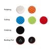 Buffer polisher Rotary Polisher Sander Car Polishing Machine 10 Amp Electric in Pad with Accessory Kit 6 Variable Speeds to Buff, Polish, Smooth and F