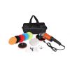 Buffer polisher Rotary Polisher Sander Car Polishing Machine 10 Amp Electric in Pad with Accessory Kit 6 Variable Speeds to Buff, Polish, Smooth and F