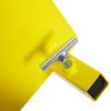 600lb Panel Dolly , 10in. Pneumatic Wheels,yellow
