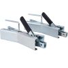Quick Locking Chock,Axel-Chock Wheel-Stabilizer for RV, Trailer, Camper - Universal Quick-Lock Tire-Stop for Dual Axle Vehicles - Fits up to 6 Inches