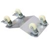 Car Dolly, Heavy Duty Wheel Dolly,4 Tire Wheel Dolly Car Stakes 6000lbs Capacity