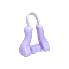 Magic Nose Shaper Clip Nose Lifting Shaper Shaping Bridge Nose Straightener Silicone Nose Slimmer No Painful Hurt Beauty Tools (Color: Purple, NUM: 4 Pcs)