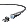 Magnetic Charging Cable; 540¬∞ Rotation Magnetic Charging Cable; 3-In-1 Magnetic Phone Charger ; Charging Cable USB Magnet Charging Cable For IPhone/M