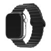 Silicone Magnetic Apple Watch Band Compatible with Apple Watch 38mm 40mm 41mm 42mm 44mm 45mm 49mm, Adjustable Strong Magnetic Loop Bands for iWatch Se
