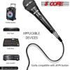 5 Core Microphone Professional Dynamic Vocal Neodymium Cardioid Unidirectional Handheld Mic for Speakers, Karaoke W/Steel Mesh Grille, Metal Body ON/O