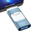 128GB USB Flash Drive; Photo Memory Stick External Storage Thumb Drive Compatible With IPhone; IPad; Android; Tablet; PC; Computer; Devices With Micro