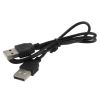 High Quality Black USB 2.0 Male To Male M/M Extension Connector Adapter Cable Cord Wire Wholesale in stock!!!