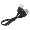 High Quality Black USB 2.0 Male To Male M/M Extension Connector Adapter Cable Cord Wire Wholesale in stock!!!