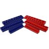 Magnetic Socket Organizer Set, 6-Piece Socket Holder Set Includes 1/4