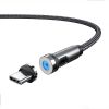 Magnetic Charging Cable; 540¬∞ Rotation Magnetic Charging Cable; 3-In-1 Magnetic Phone Charger ; Charging Cable USB Magnet Charging Cable For IPhone/M
